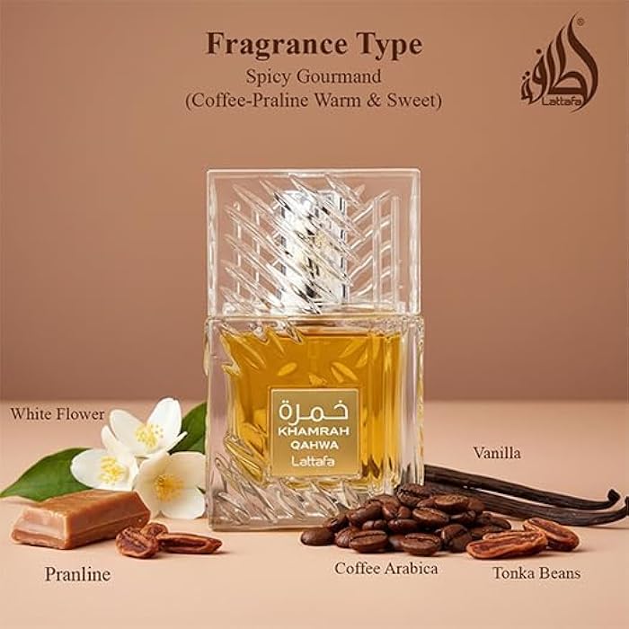 Lattafa Unisex Khamrah Qahwa Edp 100Ml - Image 4